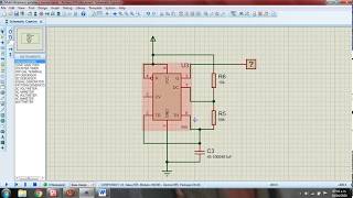 MULTIVIBRADOR ASTABLE555 PROTEUS [upl. by Hulbig]