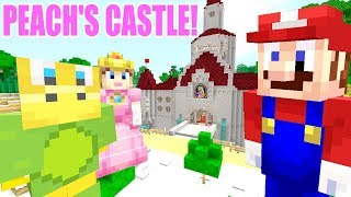 Minecraft  Super Mario Series  Peach RETURNS To Her Castle 300 [upl. by Alesram]