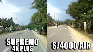 SUPREMO 4k PLUS VS SJ4000 AIR  COMPARISON [upl. by Raines]