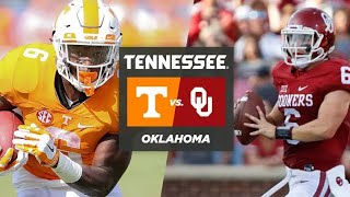 TENNESSEE vs OKLAHOMA  OKLAHOMA vs TENNESSEE HIGHLIGHTS [upl. by Eidualc]