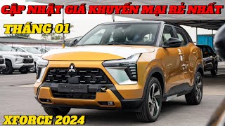 ✅Giá xe Mitsubishi Xforce 2024 mới nhất tháng 01 Đối đầu Yaris Cross Lăn bánh rẻ nhất [upl. by Furie304]