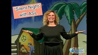 Silent Night with Sign Language  ASL Christmas Carol [upl. by Desai913]