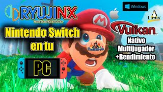 Emulador Ryujinx  Nintendo Switch en tu PC  Oct 2023 [upl. by Alimhaj419]