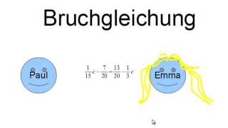 Bruchgleichung und Distributivgesetz Realschule Mathematik Hessen [upl. by Pacifica]