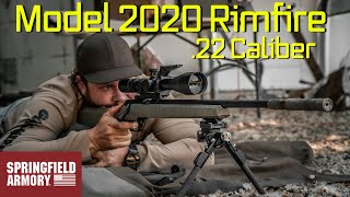 Brand New Springfield Armory Model 2020 Rimfire 22 Caliber 8 different types of AmmoFull review [upl. by Nena]