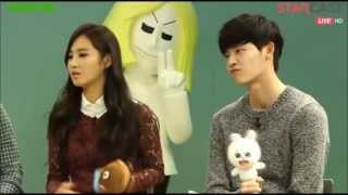 HD 131022 No Breathing Line Star Chatting 14 Kwon Yuri SNSD Seo InGuk Lee JongSuk [upl. by Kast]