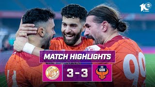 Match Highlights  Punjab FC 33 FC Goa  MW 19  ISL 202324 [upl. by Myke]