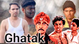 Ghatak movie fight scan sunny deol  denny  Bollywood movie [upl. by Latricia]