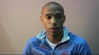 THIERRY HENRY INTERVIEW [upl. by Oregolac]