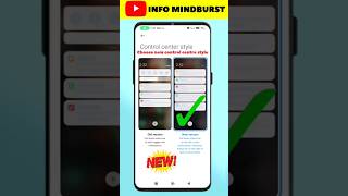 how to enable new control center in miui 14  miui new control center  redmi new control centre [upl. by Steffane]