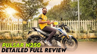 BAJAJ PULSAR N250 2024 DETAILED REVIEW IN TAMIL  TOP SPEED MILEAGE SPEC amp PRICE  ARK Diaries [upl. by Rochester]