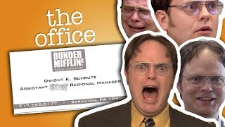 Dwight Schrute Assistant To The Regional Manager  The Office US [upl. by Gem405]