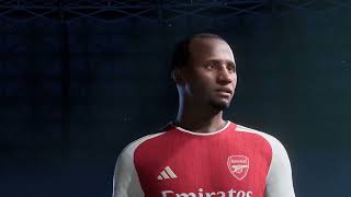 Patrick Vieira FIFA 24 pro clubs look alike tutorial  EA SPORT FC 24  Arsenal  LEGEND [upl. by Nasas]