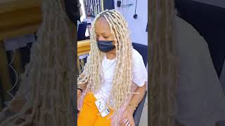 Butterfly locs foryou braidhairstylesforblackwomen geecurly hairstyle foryou [upl. by Laundes519]