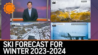 Ski Forecast for Winter 20232024  AccuWeather [upl. by Esyak939]