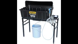 TapeTech MWS01TT Mobile Wash Station [upl. by Nosloc]