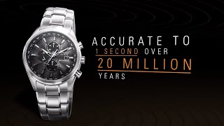 Atomic Timekeeping with EcoDrive Technology  Citizen [upl. by Erusaert]