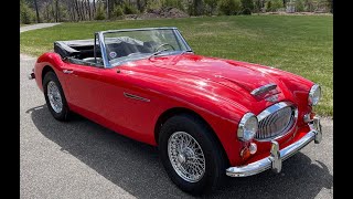 1966 Austin Healey 3000 Mk3 35000 original miles Vintageracecarsalescom [upl. by Britni361]