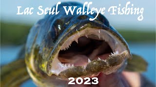 Lac Seul Canada Walleye Fishing 2023 [upl. by Bogart]