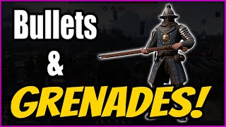 Squishy Tercios With Grenades Shenji Grenadiers  Conquerors Blade Season IX Preview Event [upl. by Lowenstein36]