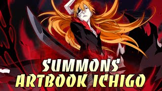 6TH ANNIVERSARY ARTBOOK ICHIGO BANNER SUMMONS BLEACH BRAVE SOULS [upl. by Ferrigno]