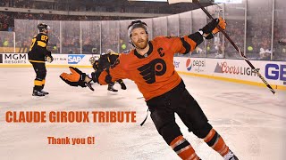 Claude Giroux Philadelphia Flyers Career Highlights  No Music [upl. by Malchus755]