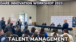 DARE Innovation Workshop 2023 Talent Management [upl. by Goggin]