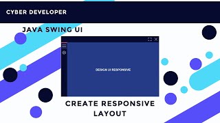 Java Swing Netbeans UI Design  Responsive Layout Part 1 [upl. by Amieva]