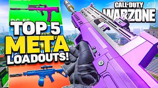 TOP 5 BEST META LOADOUTS in Warzone 3 Best Perk Packages [upl. by Aiclid]