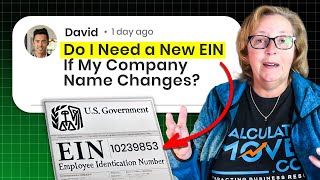 Do I Need a New EIN If My Company Name Changes [upl. by Monia99]