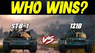 STB1 vs 121B  WoT [upl. by Nageam732]