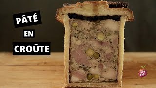 PÂTÉ EN CROÛTE 🇫🇷 Recette Technique Pate en croute Petite bette [upl. by Klecka702]