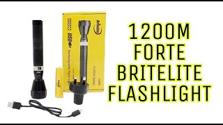 1200M FORTE BRITELITE FLASHLIGHT [upl. by Atnoek]