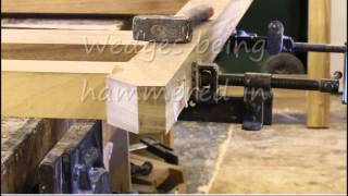 Manufacture of Wooden Iroko hardwood Timber gates [upl. by Zirkle279]