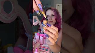 doing your wooden makeup 💄 part 2 ❤️ blush amp mascara ✨ asmr makeup tingles [upl. by Shirlee143]