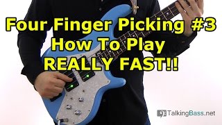 Four Finger Picking For Bass Guitar [upl. by Inajna]