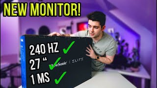 240 Hz is EPIC  ViewSonic Elite XG270 Unboxing  Overview [upl. by Alwyn752]