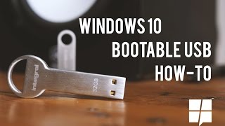 How to create a bootable USB drive for Windows 10 [upl. by Ahgem509]