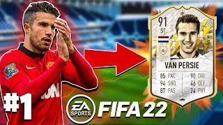 FIFA 22 ROBIN VAN PERSIE 89 ICON PLAYER REVIEW I FIFA 22 ULTIMATE TEAM [upl. by Homans]