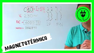 CARACTERÍSTICAS básicas de INTERRUPTOR MAGNETOTÉRMICO  AUTOMÁTICO  TÉRMICO  PIA [upl. by Dituri212]