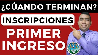 🔵ULTIMO DÍA de INSCRIPCIONES 2024📄 para Estudiantes de PRIMER INGRESO USAC en Registro y Estadistica [upl. by Adnimra]