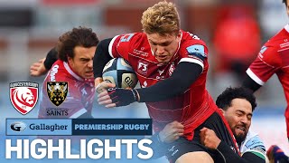 Gloucester v Northampton  HIGHLIGHTS  3 Tries in 10 Minutes  Gallagher Premiership 202021 [upl. by Eaton856]