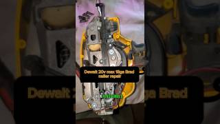 How To Fix A Dewalt 20v Max 18 Gauge Brad Nailer 🔨 [upl. by Howey]