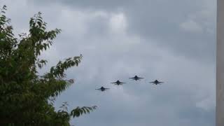 F 16 Missing Man Formation Memorial Day Margraten [upl. by Gold]