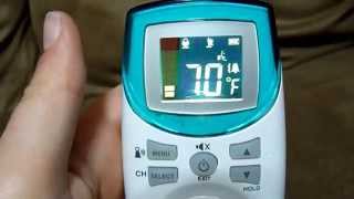 Review of Angelcare  Movement and Sound Baby Monitor Model AC401 [upl. by Aesoh969]