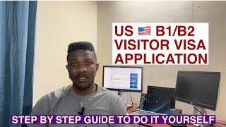 US b1b2 visa application  step by step guide [upl. by Anawaj]