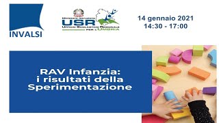 Seminario Umbria sui risultati della Sperimentazione del RAV Infanzia  14 gennaio 2021 [upl. by Clo642]