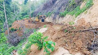 Repairing Bulldozer Plantation Road D6R XL Working Farmer Road Service [upl. by Vashti]