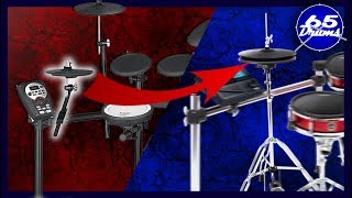 Hihat On A Drumrack VS Hihat On A Stand Is It Worth The Extra Cash [upl. by Irrep]