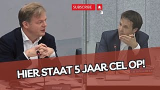 Omtzigt wijst D66er op het strafbare gedrag van kabinet Rutte amp Kaag [upl. by Resa843]